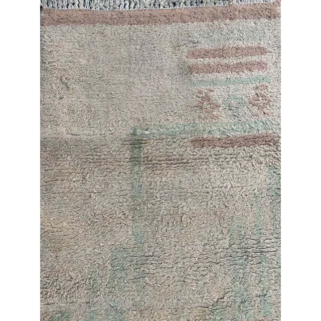 Textile Mid-Century Moroccan Art Deco Rug, 1930s For Sale - Image 7 of 12