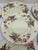 An exceptional and vibrant set of seven (7) antique fine porcelain dinner plates from the highly coveted Thomas Ivory...