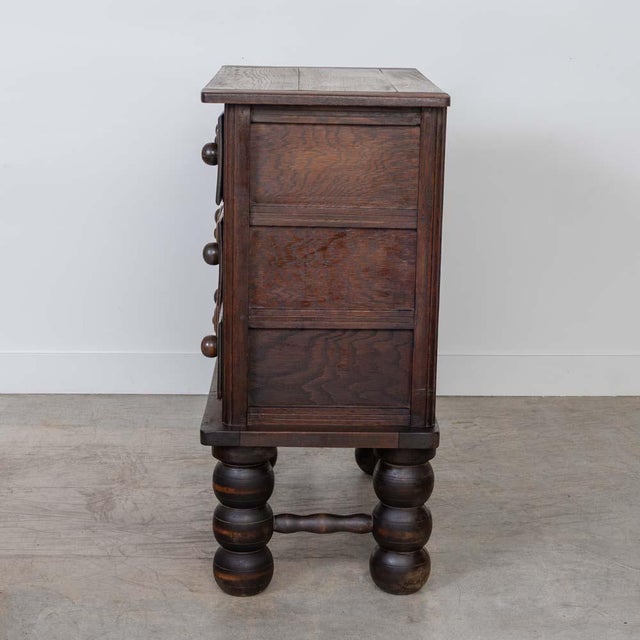 Wood 1940s French Oak Dresser by Charles Dudouyt, Attributed For Sale - Image 7 of 17