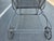 Black Vintage Wrought Iron Patio Chaise Lounge Adjustable Russell Woodard Attributed Briarwood Daisy For Sale - Image 8 of 15