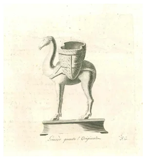 Old Master, Ancient Roman Statue, Original Etching, 18th Century