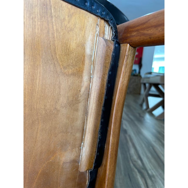 Pair of 1950s Mid Century Modern Danish Chairs by Hovmand-Olsen for Jutex For Sale - Image 9 of 12