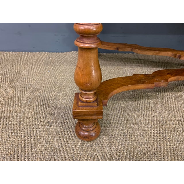 Barley Twist Side Table in Walnut, 1900 For Sale - Image 14 of 17
