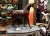 Brown Large Vintage Leather Covered Horse Sculpture For Sale - Image 8 of 9