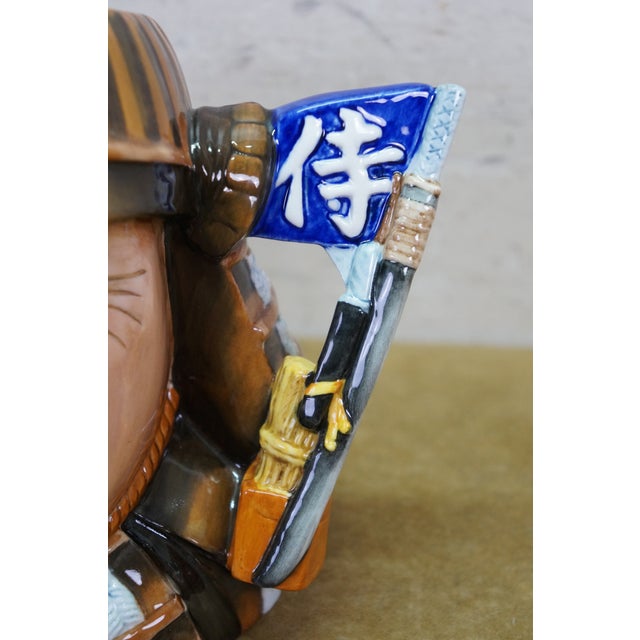 2000 - 2009 Royal Doulton Japonisme Samurai Warrior 侍 Toby Character Jug For Sale - Image 5 of 11
