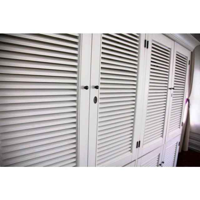 Restoration Hardware Shutter Double Armoire Chairish