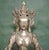 2000 - 2009 Tibetan Silvered Metal Buddhist Deity Figure Statue on Lotus Base For Sale - Image 5 of 18