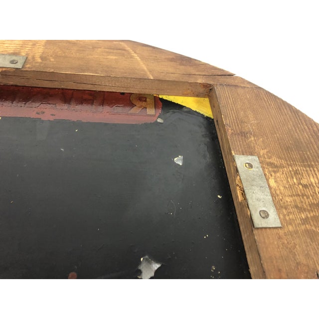 Art Deco Advertising Mirror from Brno, Czech Republic, 1930s For Sale - Image 14 of 16