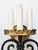 Mid Century Spanish Revival Wrought Iron Wall Sconces-a Pair For Sale - Image 4 of 13