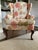 Pair of Updated Queen Anne Wingback Chairs For Sale - Image 4 of 7