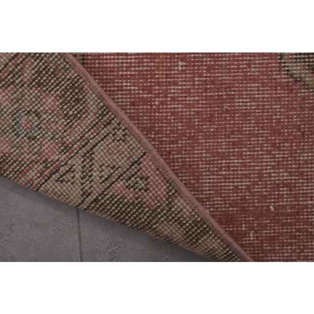 1960s Turkish Oushak Runner 2'6'' X 24'1'' For Sale - Image 12 of 12