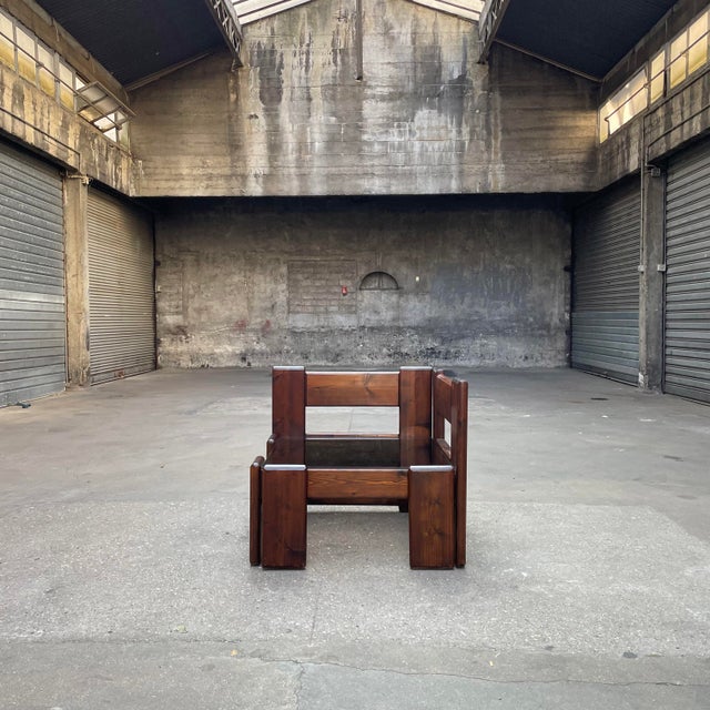 Brutalist Side Table, 1980s For Sale - Image 6 of 12