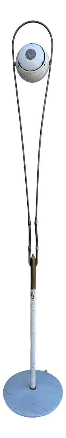 Adjustable Floor Lamp attributed to Angelo Lelii, Italy, 1952