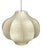 Mid-Century Modern Cocoon Pendant Lamp by Friedel Wauer for Goldkant Leuchten, 1960s For Sale