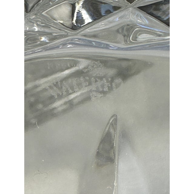 Transparent 1980s Waterford Crystal Lismore Accent Salad Plates – 8", Pattern W101663 - Set of 6 For Sale - Image 8 of 9