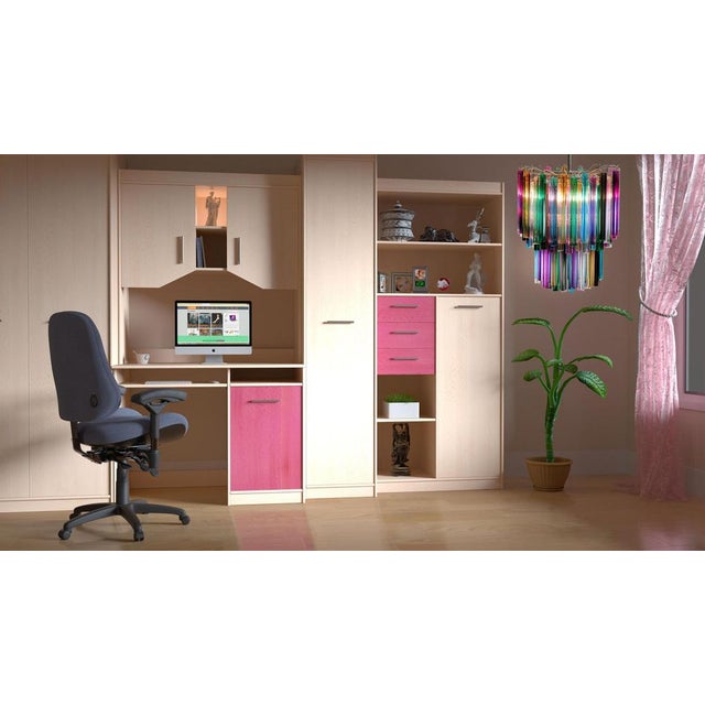 Multi-Color Triedri Chandeliers in Murano, 1970s, Set of 2 For Sale - Image 15 of 18