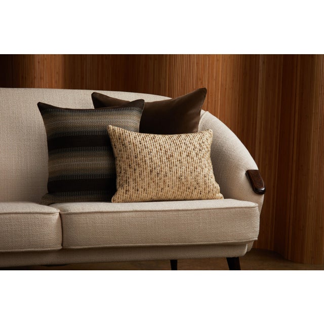 Contemporary Curated Modern Pillow Set- Set of 3 For Sale - Image 3 of 6