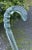 Antique 19th C. Blue Twist Glass Victorian End-of-Day Whimsy Art Hand Blown Cane For Sale - Image 14 of 18