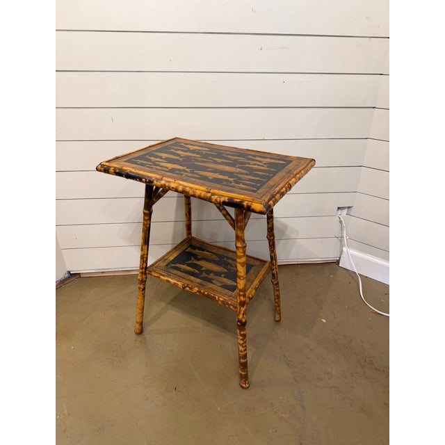 19th Century English Decoupage Side Table For Sale In Nashville - Image 6 of 7