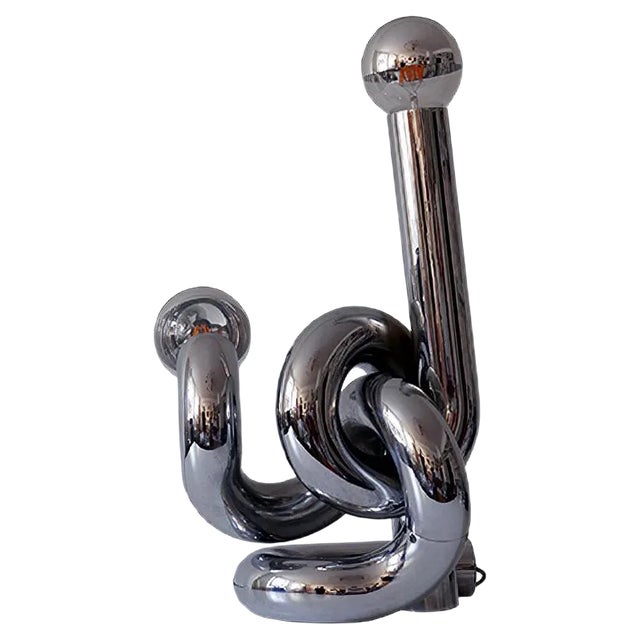 Italian Model Bruco Sculptural Table or Floor Lamp by Giovanni Banci, 1960s For Sale