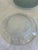 Vintage Kig Indonesia Pressed Glass Floral Dessert Plates - Set of 11 For Sale - Image 10 of 11