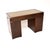 Military Campaign Leather Top Pedestal Desk, 1930 For Sale - Image 4 of 10