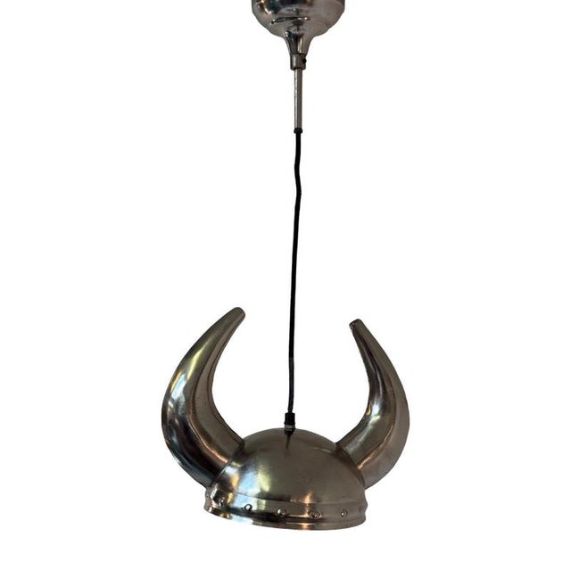 Gray Model Viking Pendant Lamp with Helmet Shaped Ceiling Lamp from Kare Design For Sale - Image 8 of 8
