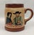 Vintage Pennsbury Pottery Pennsylvania Dutch Pitcher & Mug Set - Five Pieces For Sale In New York - Image 6 of 17