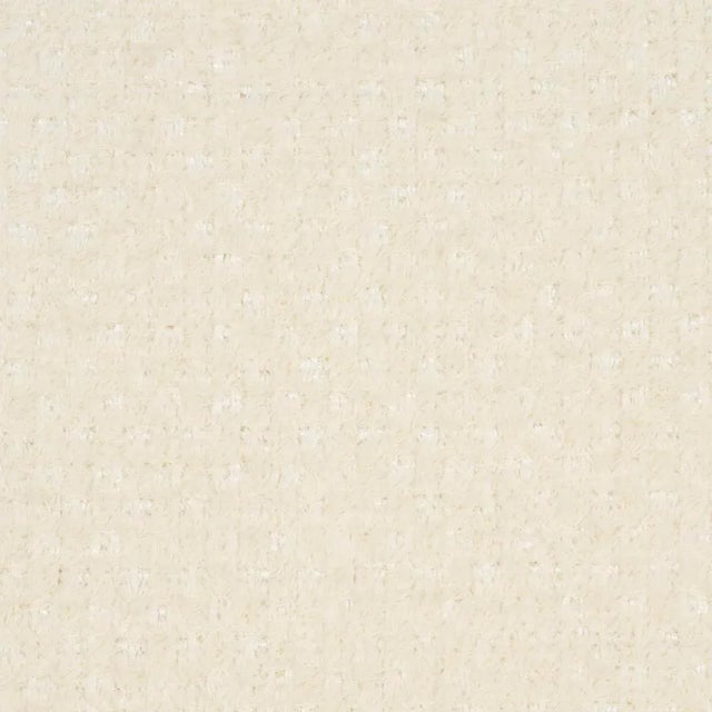Contemporary SAMPLE - Schumacher Lucien Texture Fabric In Ivory For Sale - Image 3 of 3
