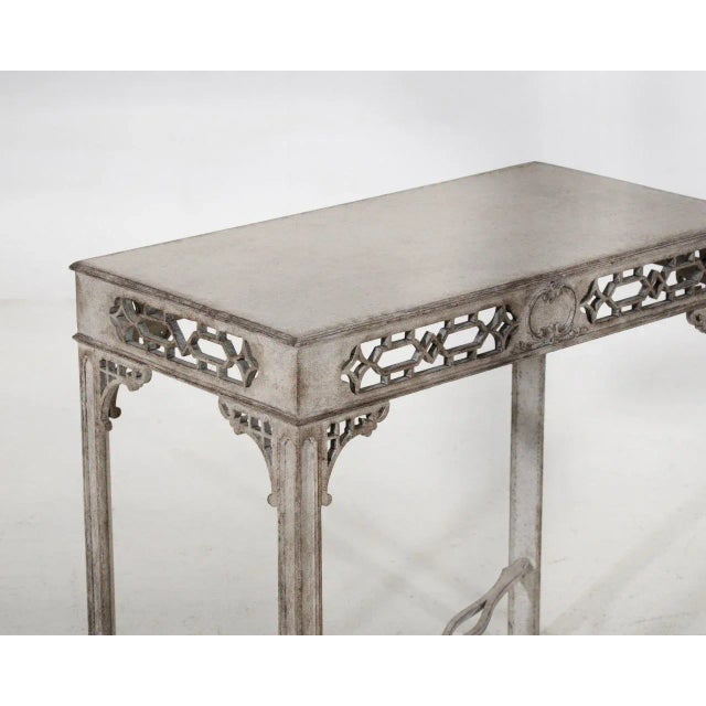 Fine richly carved european freestanding sidetable, 19th century. h. 74 w. 77 d. 41 cm h. 29.1 w. 30.3 d. 16.1 in.
