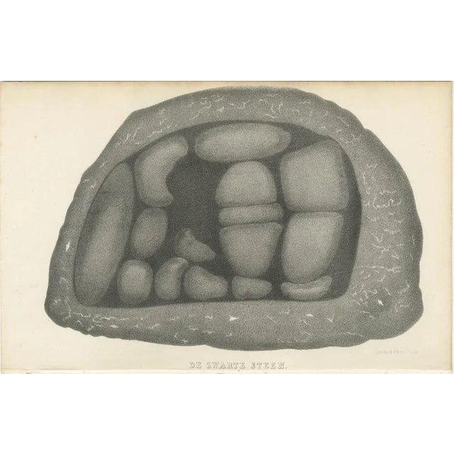 Black Stone of Mecca, 1863, Lithograph For Sale - Image 6 of 10