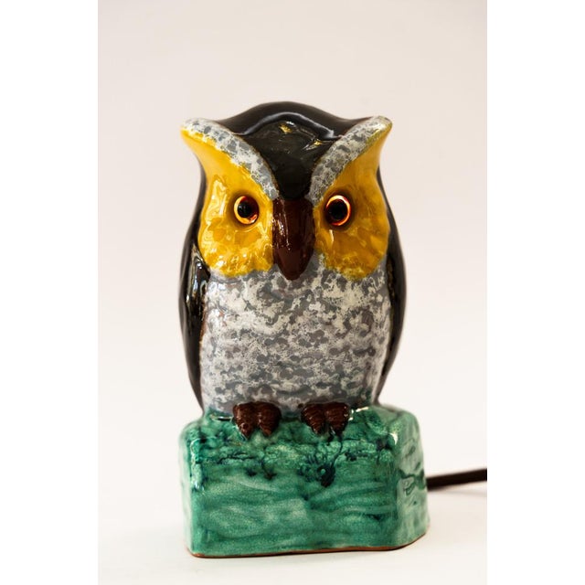 Smoke Distorter Owl Gmundner Ceramic, 1950s For Sale - Image 16 of 16