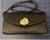 American Judith Leiber Brown Satin Flap Evening Bag. Includes Coin Purse and Neiman Marcus Storage Bag. For Sale - Image 3 of 3