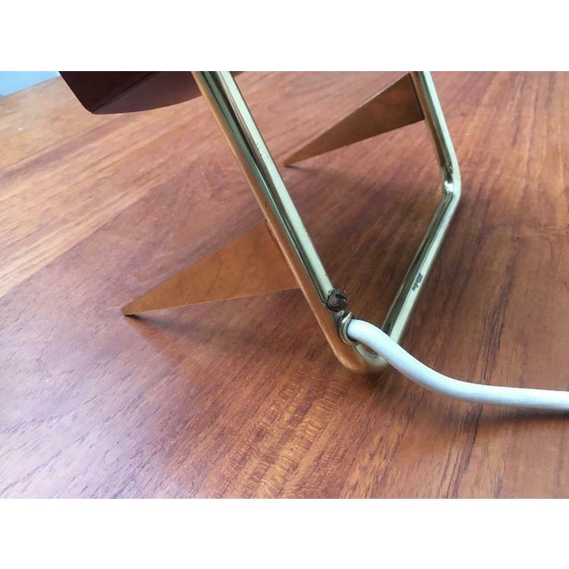 Mid-Century French Minimalist Table Lamp by Jacques Biny for Lita, 1960s For Sale - Image 9 of 18