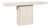Vintage Italian Postmodern Bullnose Edge Travertine Console Table For Sale