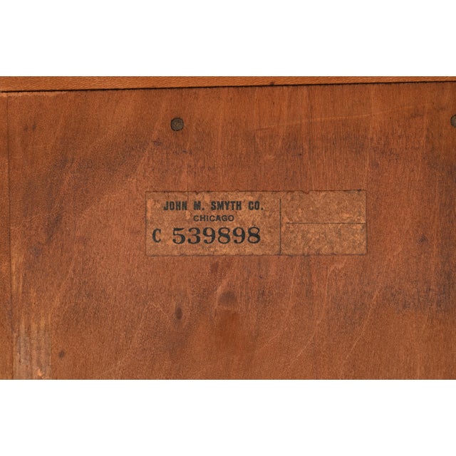 Romweber French Provincial Louis XV Carved Walnut and Burl Wood Breakfront Bookcase Cabinet, Circa 1930s For Sale - Image 17 of 18