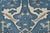 Oushak Runner 2’7” X 10′ Blue Wool Tribal Hand-Knotted Oriental Rug For Sale - Image 9 of 13