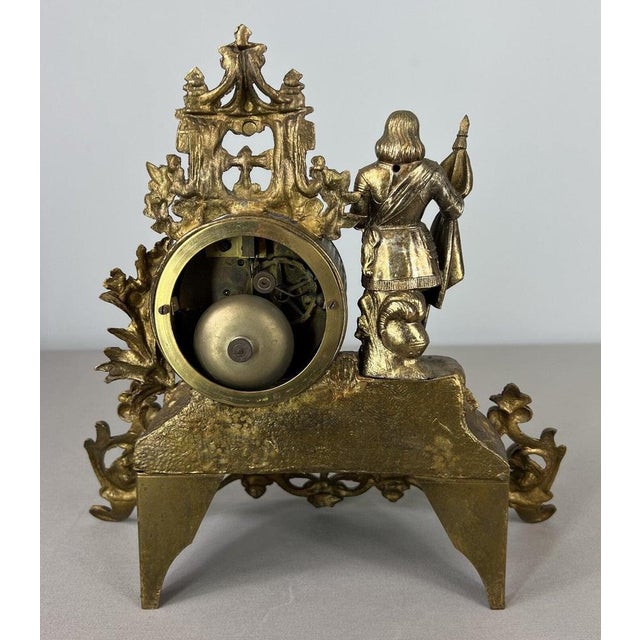 Antique Japy Frères Mantel Clock For Sale - Image 11 of 15