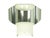 Large Space Age Chrome Plated and White Painted Four-Light Table Lamp by Mario Bellini for Reggiani, 1960s For Sale - Image 6 of 11