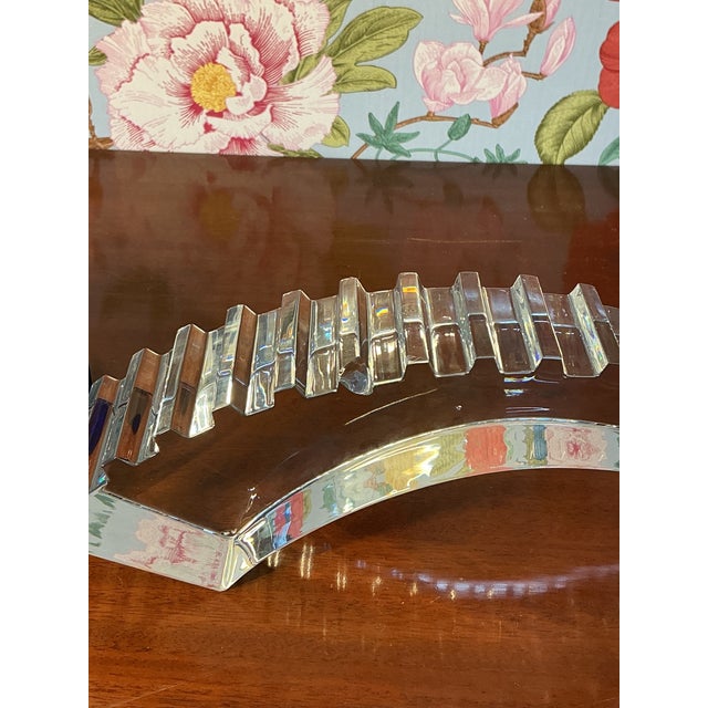 Mid 20th Century Mid 20th Century Baccarat Crystal Sculpture by Thomas Bastide For Sale - Image 5 of 7