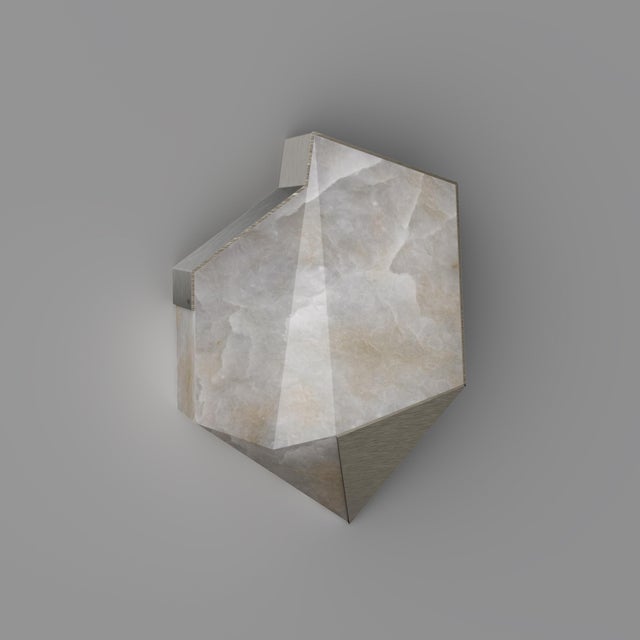 Contemporary Denali Wall Lamp by Porus Studio For Sale - Image 3 of 9