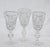 Art Deco 1940s Wine Goblets Star of Edinburgh by Edinburgh Crystal - Set of 3 For Sale - Image 3 of 5