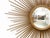 Superb vintage Chaty Vallauris sunburst mirror. This is the large model, measuring 85 cm in diameter. A true icon of the...