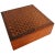 Brown Hand-Carved Wooden Box From Poland For Sale - Image 8 of 8