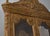 Brown French Louis XIV Style Paint Decorated Corner Cabinet For Sale - Image 8 of 9