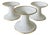 Val d'Or Porcelain Candlesticks by Royal Albert, Set of 3 For Sale