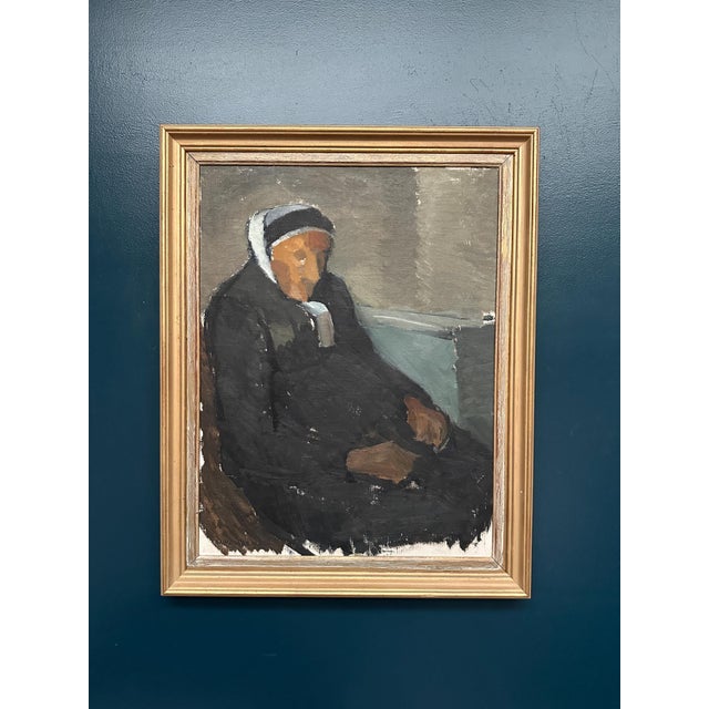 Anna Barbara Weinreich, Gumma, 1950s, Oil on Canvas, Framed For Sale - Image 10 of 14