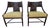 Pair of Barbara Barry Classic Curved Arm Chairs From McGuire For Sale