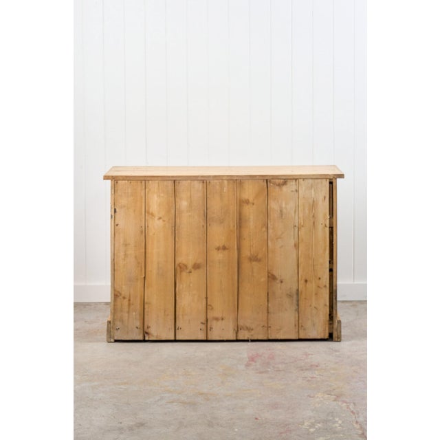 19th Century Pine 2 Over 2 Dresser Base/Server For Sale - Image 13 of 13