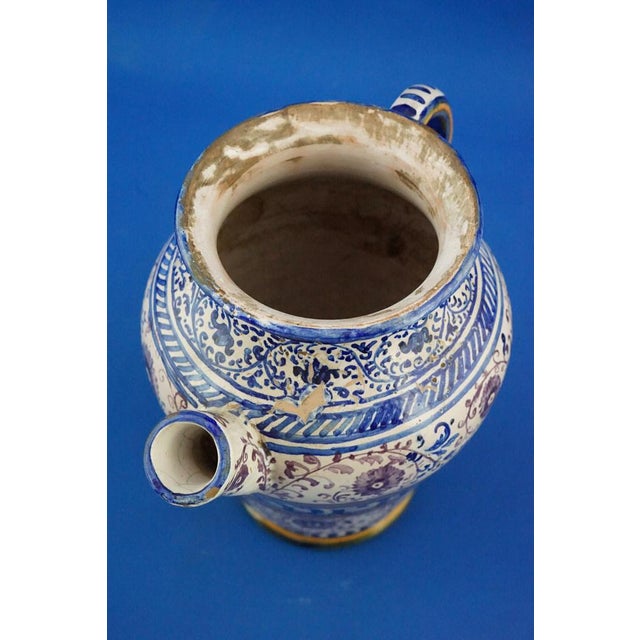 Renaissance Ceramic Pharmacy Jar, Italy, Late 1600s For Sale - Image 16 of 18